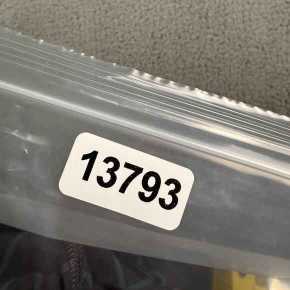 Rhone Peloton Mako Shorts Mens M Black Geometric Lined 9" Drawstring Stretch - Picture 9 of 9